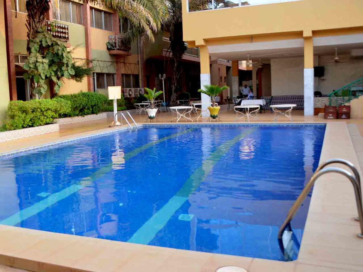 Hotel Palm Beach Ouagadougou Eksteriør billede